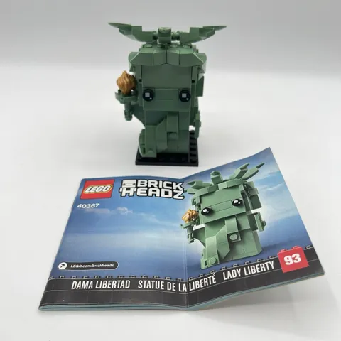 LEGO® BrickHeadz Lady Liberty 40367 - 100% Complete - Statue Of Liberty *No Box*