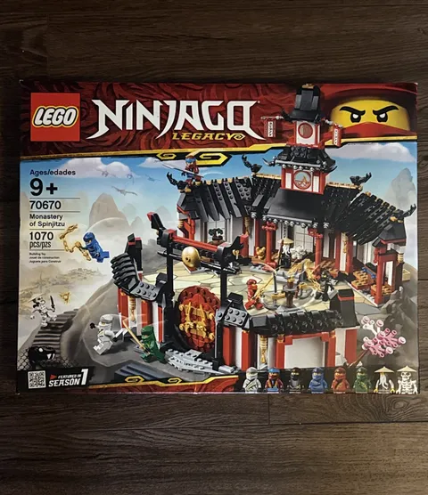 LEGO Ninjago Legacy Monastery of Spinjitzu 70670 Sealed