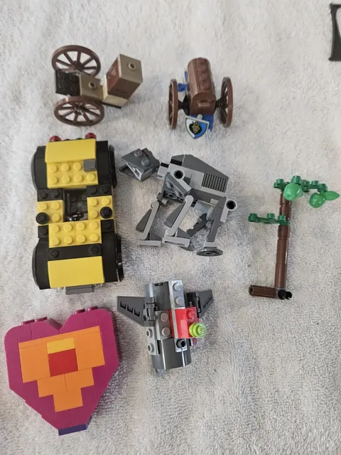 Lego Partial Builds And Accessories