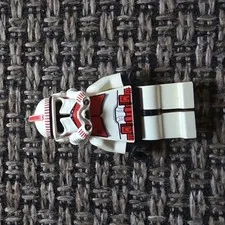 LEGO Star Wars Clone Trooper Minifigure w/ Helmet Red/Black Print, Age 5+