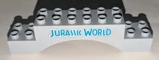 LEGO Duplo Jurassic World Light Bluish Grey 2x10x2 Arch JURASSIC WORLD 51704pb10