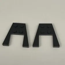 Lego 43719 Black Replacement Parts Pieces Lot of 2
