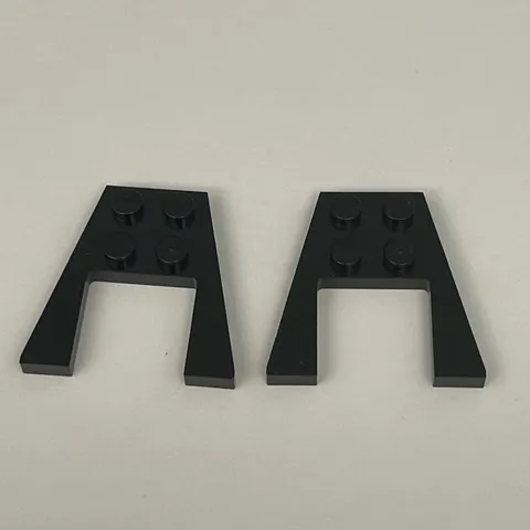 Lego 43719 Black Replacement Parts Pieces Lot of 2