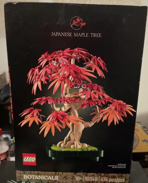 LEGO Botanicals Japanese Maple Tree 10348, 474 pcs, 18+, Box