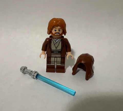 LEGO Star Wars Obi-Wan Kenobi Minifigure sw1220 75333 Jedi Starfighter - NEW