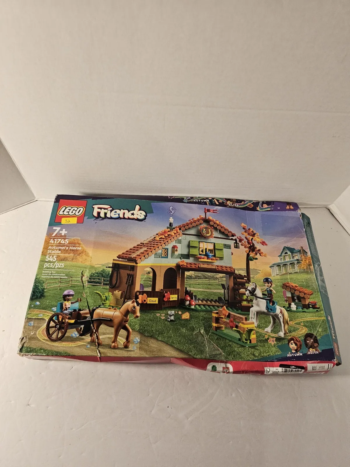 Lego Friends 41745  Autumn’s Horse Stable NEW OPEN DAMAGED BOX RETIRED FS!