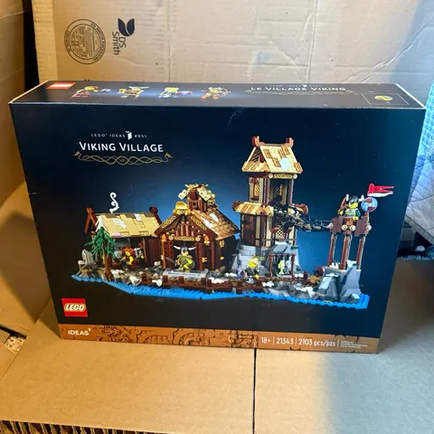 LEGO Ideas Viking Village 21343 Complete Set 2103 pcs