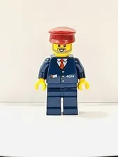 Lego Minifigure Train Conductor