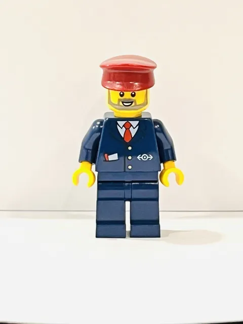 Lego Minifigure Train Conductor