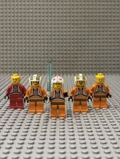 Vintage LEGO Star Wars Rebel Pilots Minifigures Lot from 1999 & 2000
