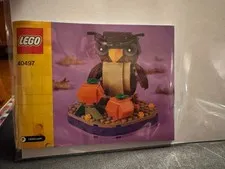 LEGO 40497 Halloween Owl Seasonal Instruction Manual ONLY Retired Exclusive