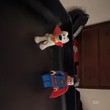 LEGO DC Super Heroes Superman Minifigure with Krypto Dog Figure, Age 6+