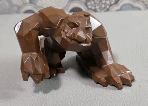 LEGO Vintage 1995 Brown Rock Monster Big Fig Rock Raiders Minifig Golem 4950
