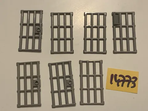 Lego Part Lot Grids Light Grey