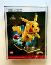 2026 LEGO Pokemon Pikachu & Poke Ball 72152 AFA 9.0 Uncirculated Graded Sealed