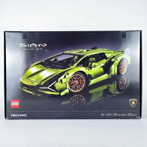 Lego Technic Lamborghini Sian FKP 37 | 42115 | 3696 pcs | Brand New Sealed