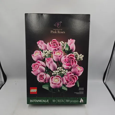 NEW LEGO Botanicals Bouquet of Pink Roses Set #10374 Unopened/Sealed