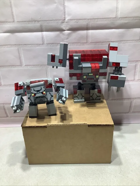 LEGO Minecraft Redstone Monstrosity Body Redstone Golem Missing Hand