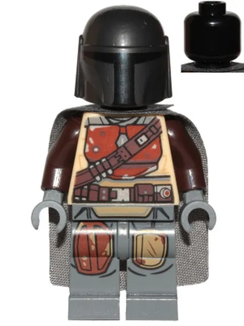 LEGO [No Color/Any Color] The Mandalorian / Din Djarin / 'Mando' - Brown Duraste