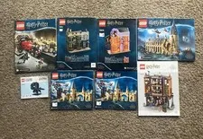 Harry Potter Lego Manuals Lot