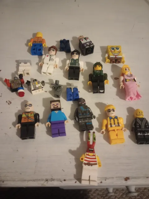 Mini Lego Figure Lot HTF Lo$ Clean Read Spongebob Ninjago