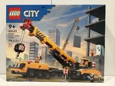 LEGO CITY: Yellow Mobile Construction Crane (60409) New Sealed