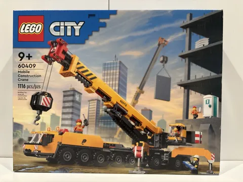 LEGO CITY: Yellow Mobile Construction Crane (60409) New Sealed