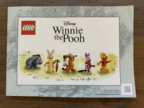 Lego 21326 Ideas Disney Winnie the Pooh INSTRUCTION MANUAL ONLY No Bricks