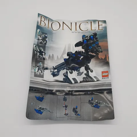 Lego 8608 BIONICLE Vhisola instructions only 2004