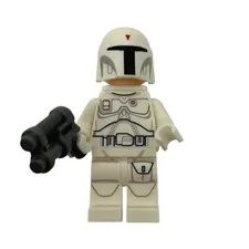 LEGO Star Wars Boba Fett White Prototype sw0631 Authentic Minifigure