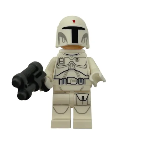 LEGO Star Wars Boba Fett White Prototype sw0631 Authentic Minifigure