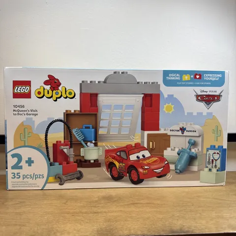 LEGO DUPLO Disney Pixar Cars McQueen's Visit to Doc's Garage Building Set 10456