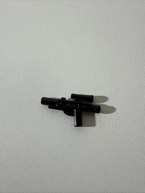 Lego New Black Minifigure Star Wars Weapon Gun Blaster Short Piece