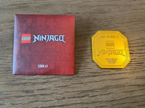 LEGO NINJAGO 15th Anniversary Gold Coin Exclusive To Legoland Ninjago Days 2026