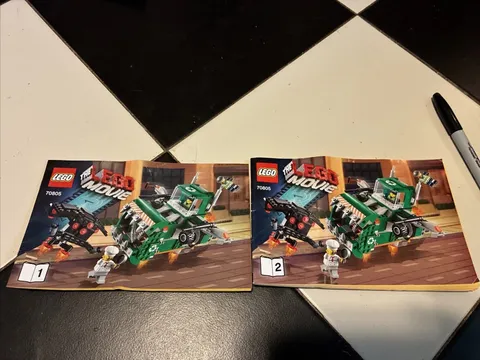 THE LEGO MOVIE 70805: Trash Chomper ALL Manuals ONLY