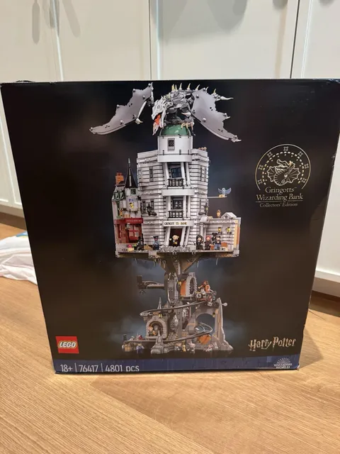 LEGO 76417 Harry Potter Gringotts Wizarding Bank - 4803 pcs - New Sealed Retired