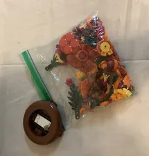 LEGO Bulk Lot Assorted Plant & Flower Pieces Multicolor in Polybag