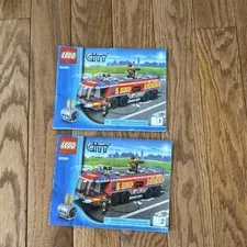 LEGO CITY Set 60061 Illustrated Instruction Manual Booklet Format (1 & 2)