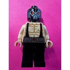 Genuine LEGO DC Super Heroes Bane Minifigure Black Mask Batman Villain