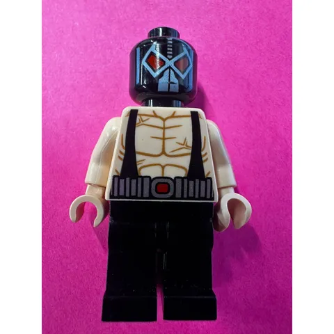 Genuine LEGO DC Super Heroes Bane Minifigure Black Mask Batman Villain
