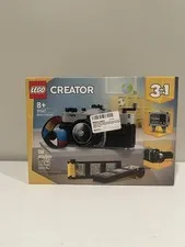LEGO Creator 3 In One Retro Camera 31147, 261 pcs, Sticker On Box