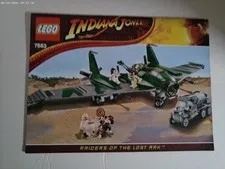 LEGO Indiana Jones Fight on the Flying Wing 7683