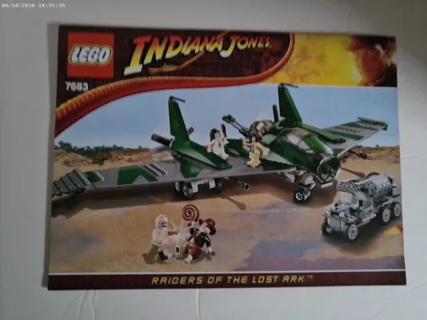 LEGO Indiana Jones Fight on the Flying Wing 7683