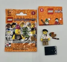 LEGO 8804 Minifigure Series 4 #14 Artist Painter w/ Wrapper + Checklist 2011!