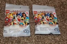Lego 71038 Minifigures Disney 100 Lot of 2 NEW & SEALED
