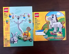 LEGO 40808 Easter Bunny & Chick Egg Hunt Seasonal Set 140 pcs 8+ Box