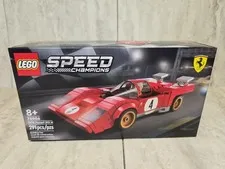 LEGO SPEED CHAMPIONS: 1970 Ferrari 512 M (76906) 291 Pieces Sealed Official 
