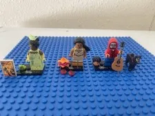 Lego Disney 100th Minifigures Set 71038 Lot Of 3 Pocahontas Tiana & Miguel