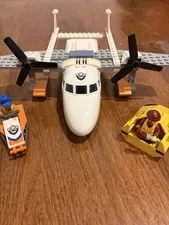 LEGO (60164) CITY: Sea Rescue Plane 100% COMPLETE, DISASSEMBLED AND ORGANIZED