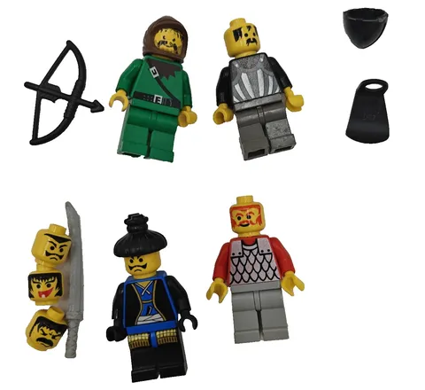 LEGO Vintage Castle Fright Knights Minifigure Lot of 4 – Knights Samurai Ranger